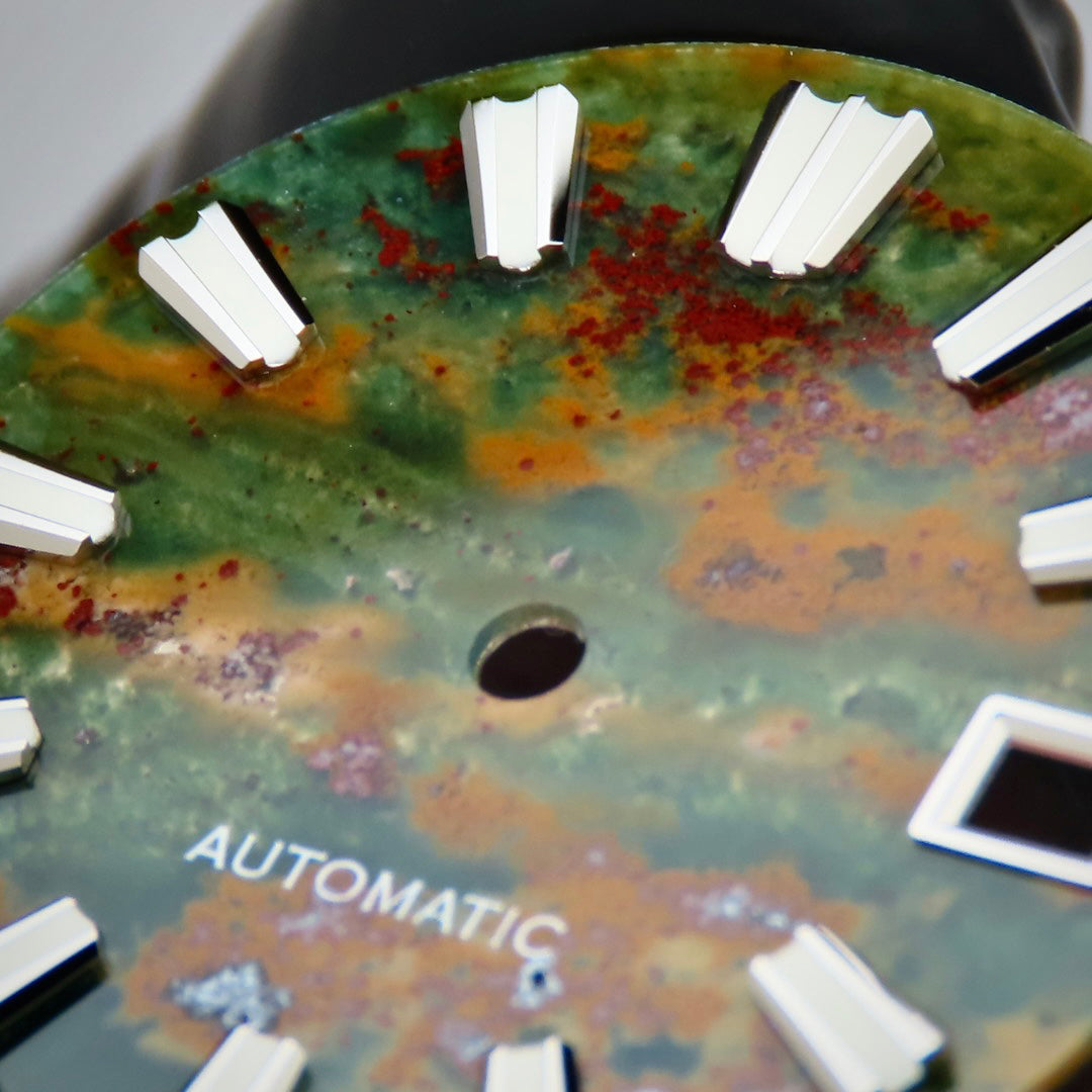 Dial Maker - Ocean Agate Dial Stone for seiko mod