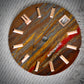 Dial Maker - Tiger Iron Stone Dial for seiko mod