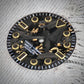 Dial Maker -  Gold Leaf Forged Carbon DialNO DATE For 9015/9075/NH34/35