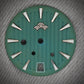 Dial Maker -Plated Green Geneva stripes Dial For Seiko Mod