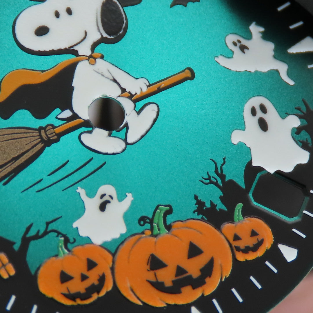 Dial maker - Green Halloween & Snoopy Dial  BGW9 lume