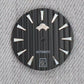 Dial Maker -Plated Black Geneva stripes Dial For Seiko Mod