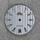 Dial Maker -Plated Silver Geneva stripes Dial For Seiko Mod