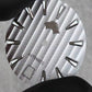 Dial Maker -Plated Silver Geneva stripes Dial For Seiko Mod