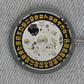 Seiko (TMI) NH35  Automatic Movement  (Black with Yellow date wheel )