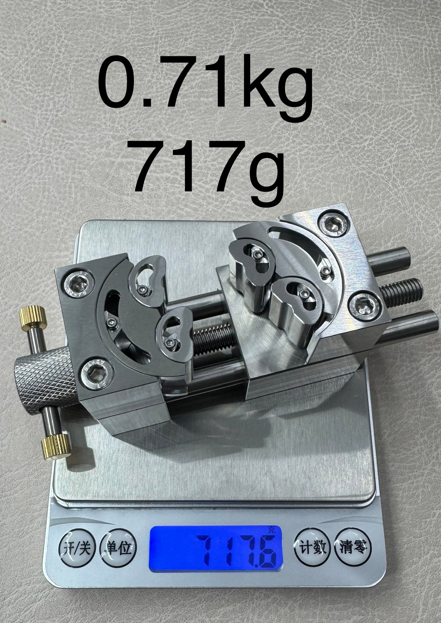 Fractal Vise DIY Kit, Stainless Steel Vise Clamp, Suitable for Any Shape