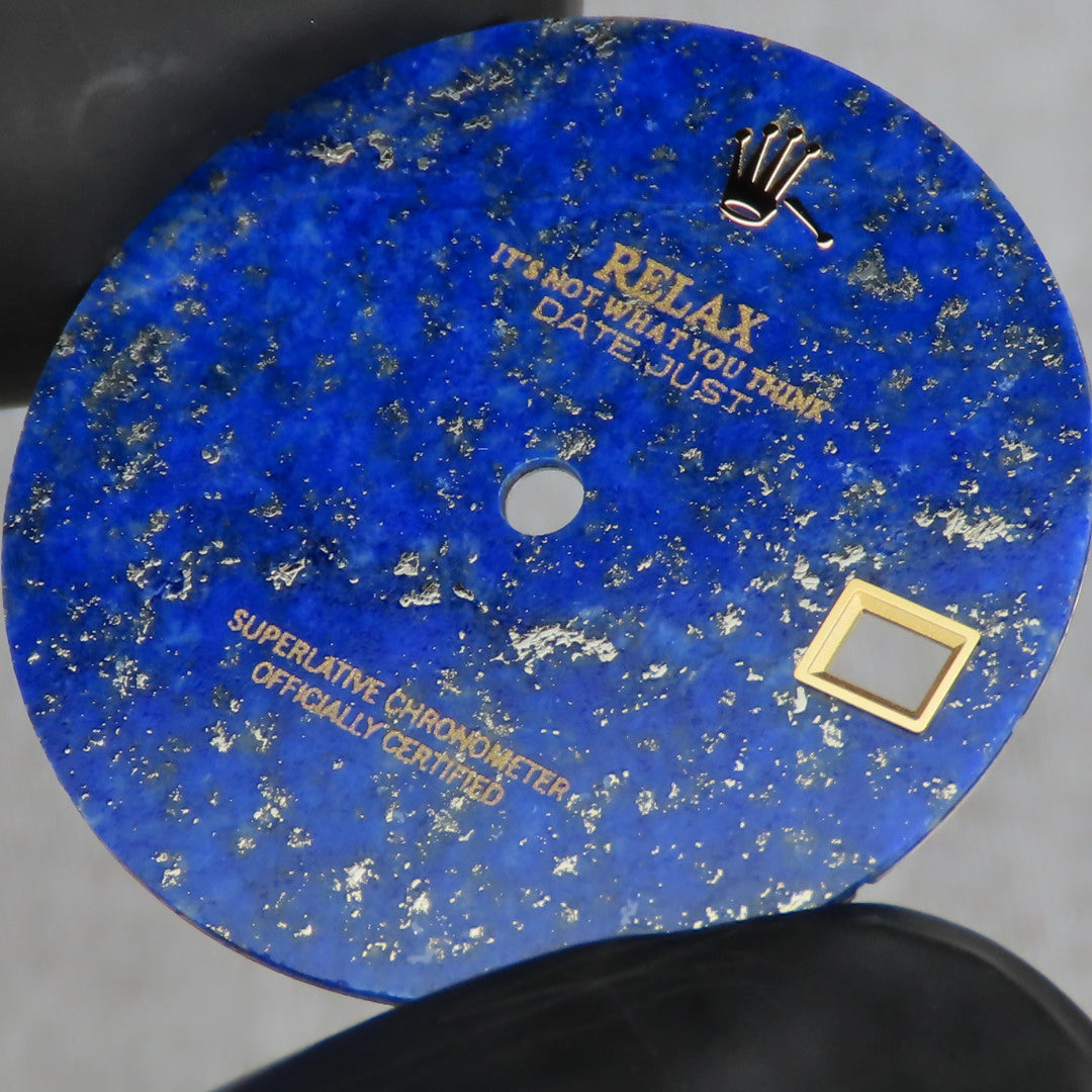 Dial Maker - Relax Lapis Lazuli Stone Dial for seiko mod