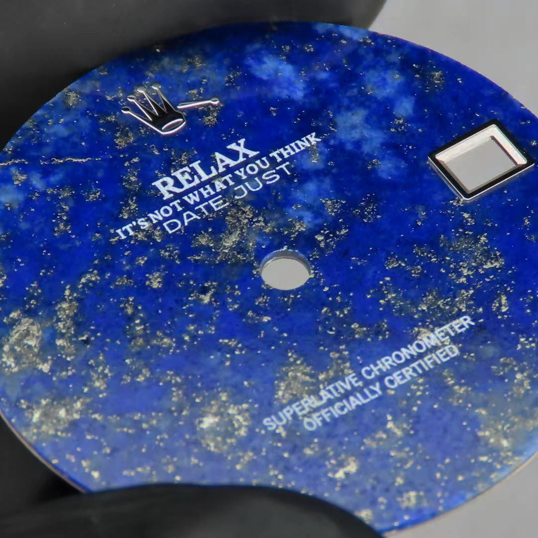 Dial Maker - Relax Lapis Lazuli Stone Dial for seiko mod