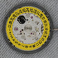 Malaysia Made-Seiko (TMI) NH35 Movement  With Full Yellow Lume date wheel