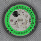 Malaysia Made-Seiko (TMI) NH35 Movement  With Full Green Lume date wheel