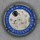 Malaysia Made-Seiko (TMI) NH35 Movement  With Full Blue Lume date wheel