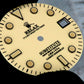 Dial Maker - Cream / khaki Enamel Relax Dial