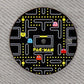 Dial maker - Pac Man Dial Game Dial ,Matte Black with White/Yellw (No Lume)