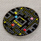 Dial maker - Pac Man Dial Game Dial ,Matte Black with White/Yellw (No Lume)