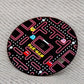 Dial maker - Pac Man Dial Game Dial ,Matte Black with Pink/White (No Lume)