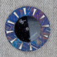 Dial maker - Burned/ Blue Purple Meteorite combined with blue gold stone dial