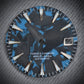 Dial Maker -  Full BGW9 Lume Black/Blue Forged Carbon  Dial For Seiko Mod