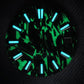 Dial Maker -  Full C3 Lume Black/Green Forged Carbon  Dial For Seiko Mod