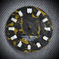 Dial Maker -  Full C3 Lume Black/Yellow Forged Carbon  Dial For Seiko Mod