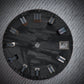 Dial Maker -  Black Forged Carbon  Dial For Seiko Mod