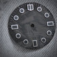 Dial Maker -  Black Forged Carbon  Dial For Seiko Mod