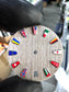 Dial Maker - Wood dial with National Flag Indices