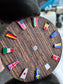 Dial Maker - Wood dial with National Flag Indices