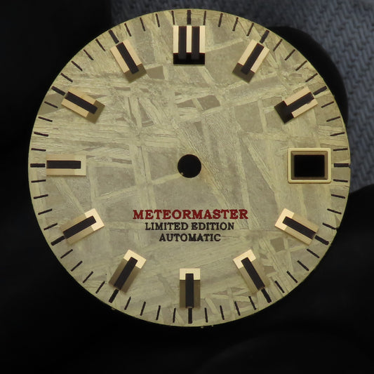 Dial maker - Gold Meteorite Dial for NH35 Movement