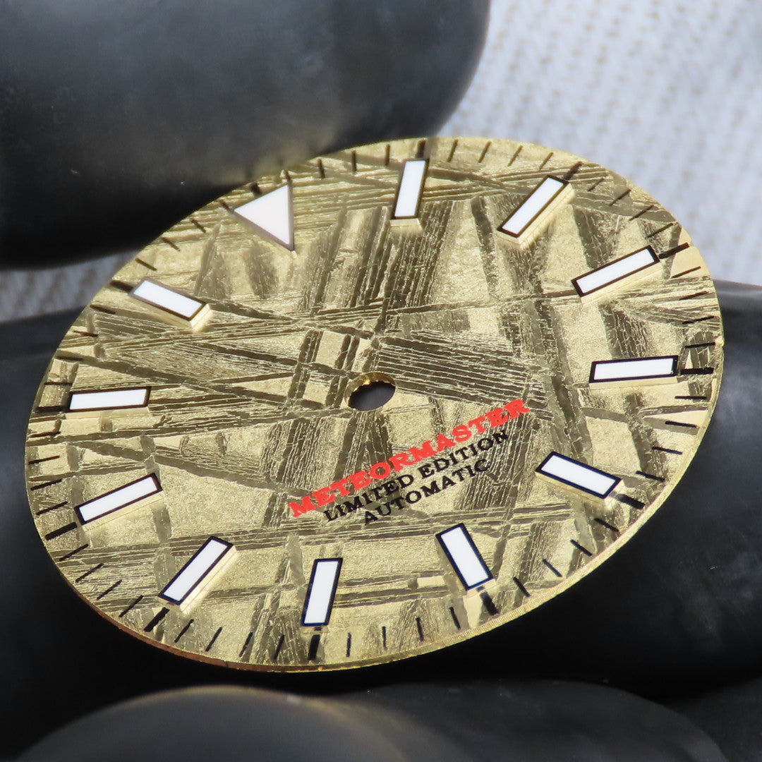 Dial maker - Gold Meteorite Dial for NH Movement