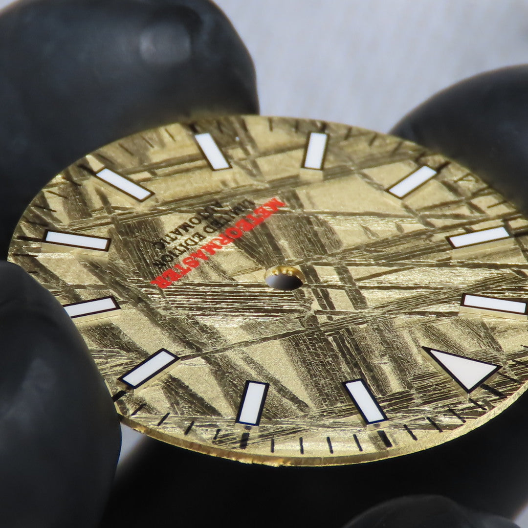 Dial maker - Gold Meteorite Dial for NH Movement