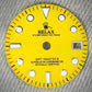 Dial Maker -  Yellow Relax GMT Dial For NH34