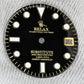 Dial Maker -Black Enamel Sunburst  with Yellow Gold Relax Dial