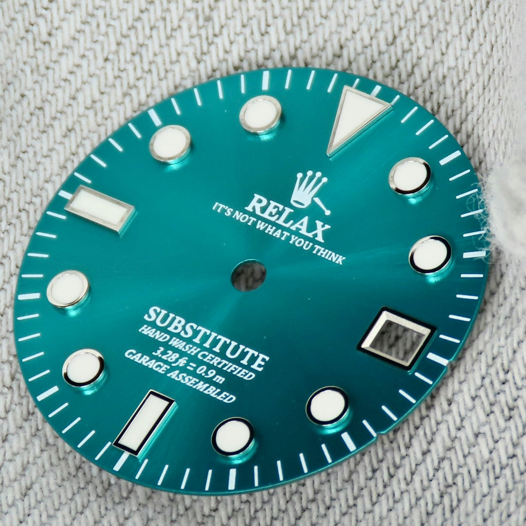 Dial Maker -  Blue Relax Dial For NH35