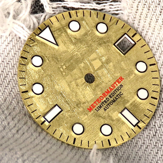 Dial Maker - Gold Meteorite Dial for NH Movement