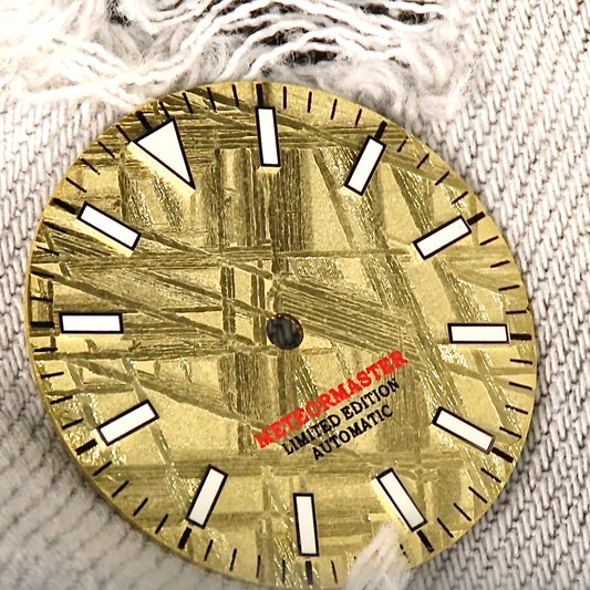 Dial maker - Gold Meteorite Dial for NH Movement