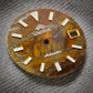 Dial Maker -  Yellow Tiger's Eye Stone Dial for NH Movement