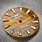 Dial Maker -  Yellow Tiger's Eye Stone Dial for NH Movement