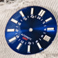 Dial Maker -Blue Enamel Sunburst GMT Dial for NH34