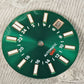 Dial Maker -Green Enamel Sunburst GMT Dial for NH34