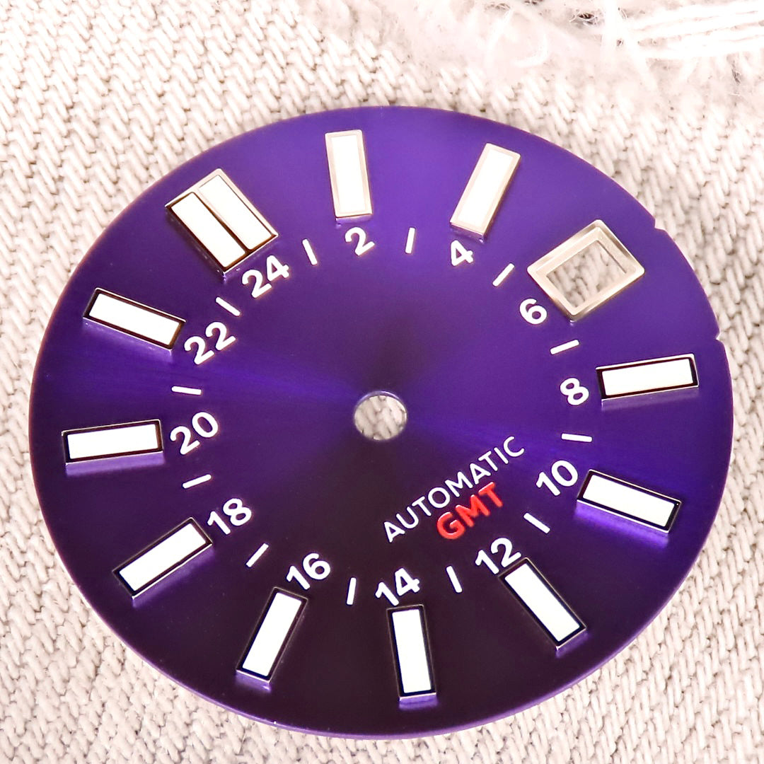 Dial Maker -Purple Sunburst GMT Dial for NH34