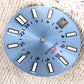 Dial Maker -Light sky‑blueSunburst GMT Dial for NH34