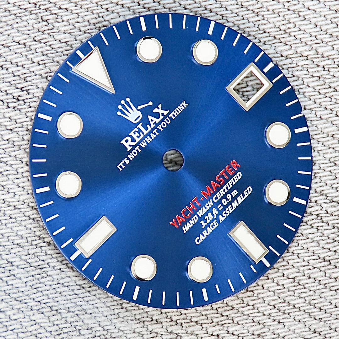 Dial Maker - Sunburst Blue  Relax Dial