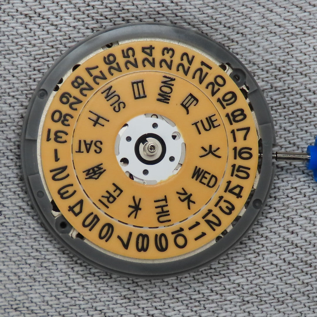 TMI NH36  Automatic Movement  with vintage Lume Day/ date wheel