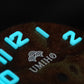 Dial Maker -  Brown Pearlescent Resin Dial with Metallic Veining BGW9 Lume