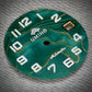 Dial Maker -  Green Pearlescent Resin Dial with Metallic Veining BGW9 Lume