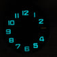 Dial Maker -  Green Pearlescent Resin Dial with Metallic Veining BGW9 Lume