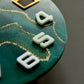 Dial Maker -  Green Pearlescent Resin Dial with Metallic Veining BGW9 Lume