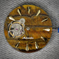 Dial Maker -  Yellow Tiger's Eye Stone Dial for NH38 Movement