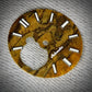 Dial Maker -  Yellow Tiger's Eye Stone Dial for NH38 Movement