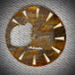 Dial Maker -  Yellow Tiger's Eye Stone Dial for NH38 Movement